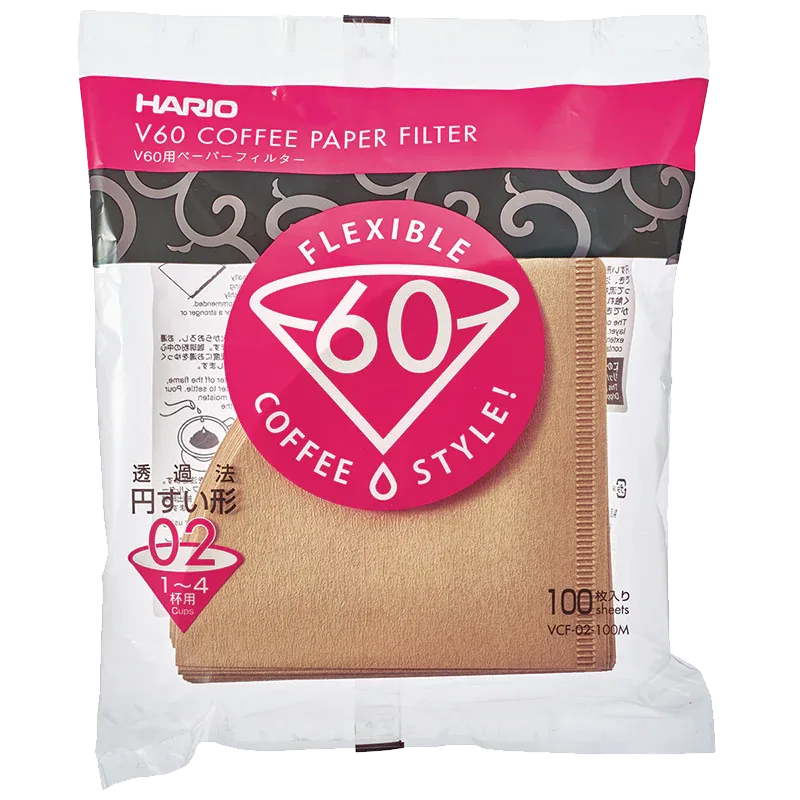 Hario – V60 Filterpapier Natural, 02, 100st.