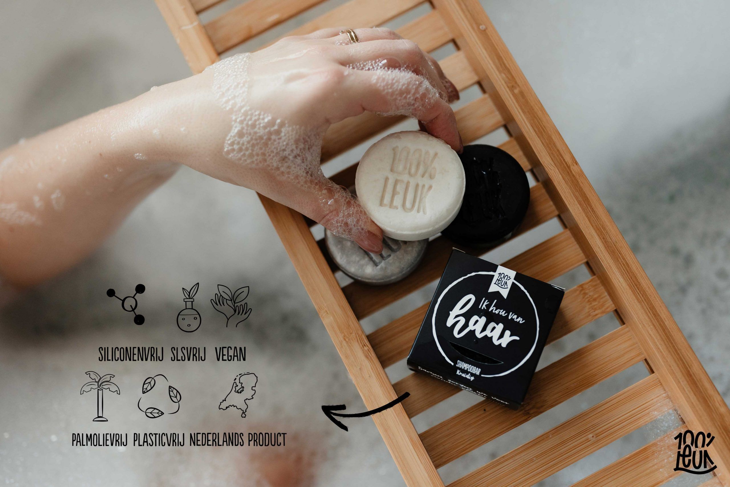 Shampoo bar – 100% Leuk