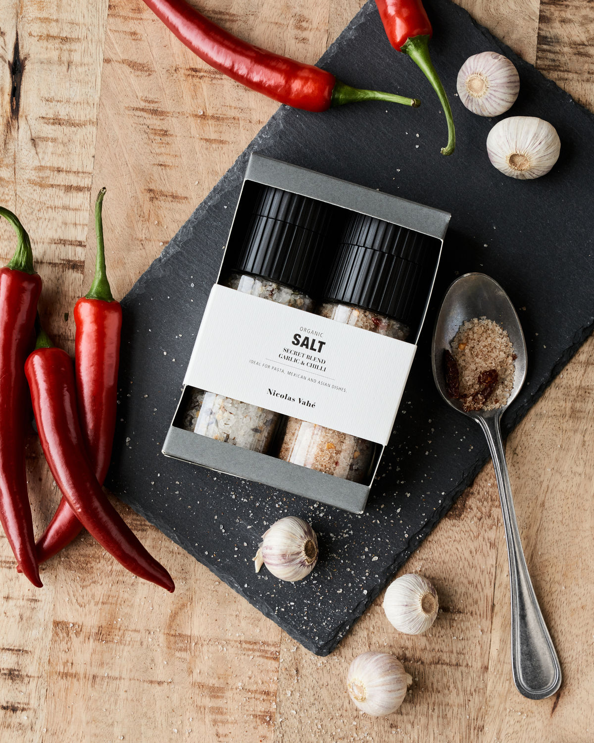 Giftbox, Secret Blend & Garlic Chilli (115g & 125g) – Nicolas Vahé
