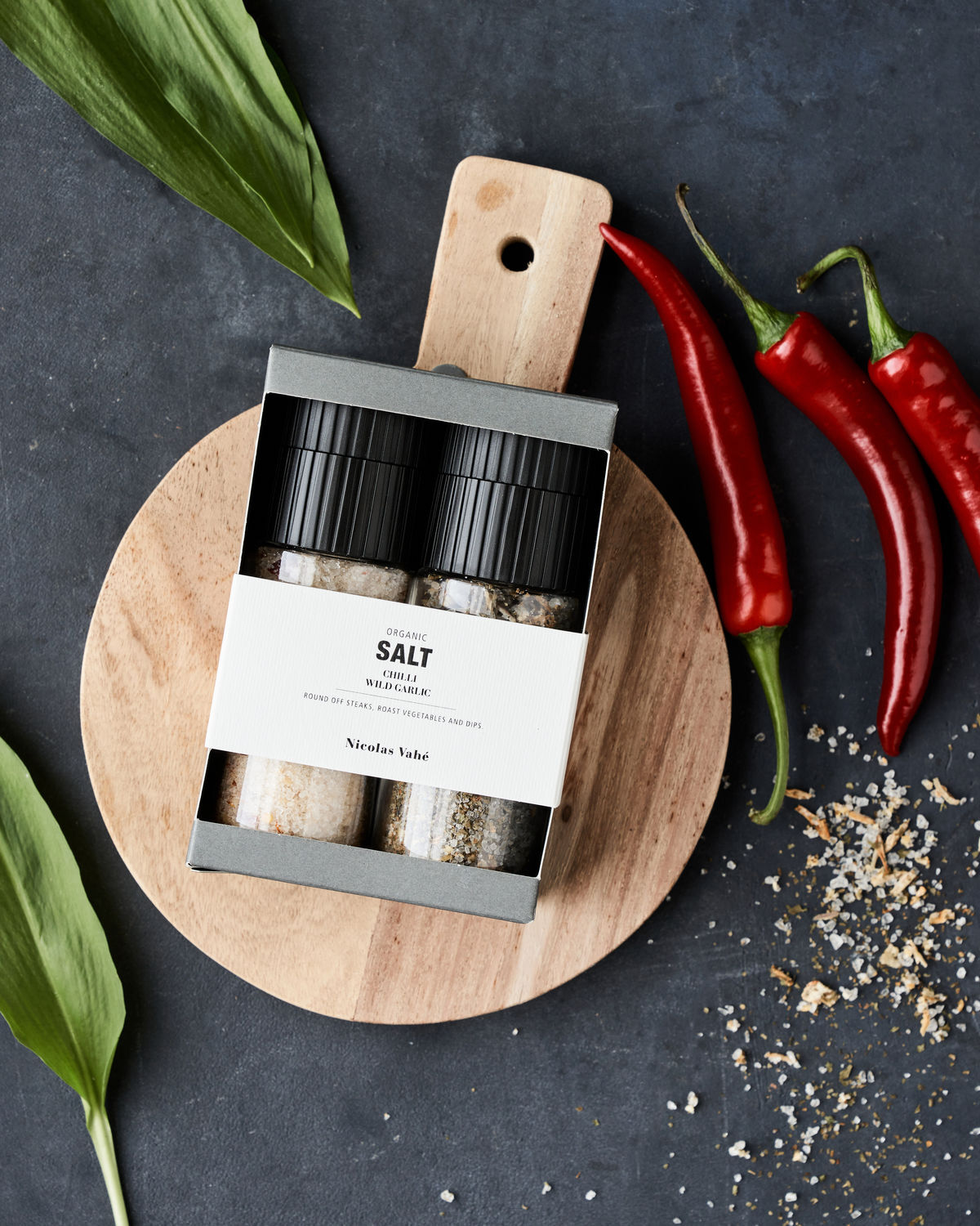 Giftbox, Chilli & Wild Garlic (120g & 80g) – Nicolas Vahé