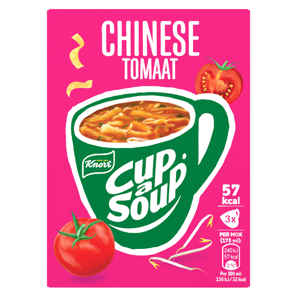 Cup-a-Soup Classics Chinese Tomaat 21 x 175 ml