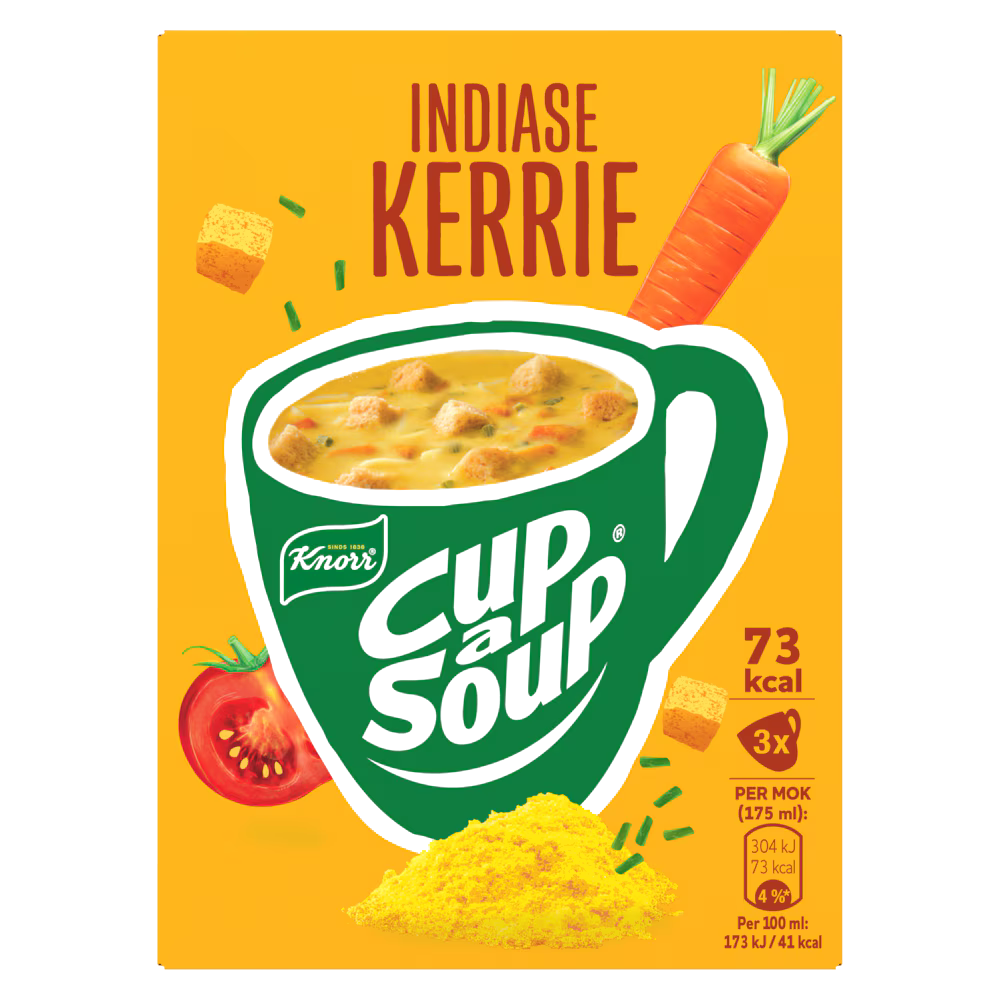Cup-a-Soup Classics Indiase kerrie 21 x 175 ml