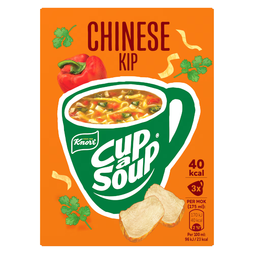 Cup-a-Soup Classics Chinese Kip 21 x 175 ml