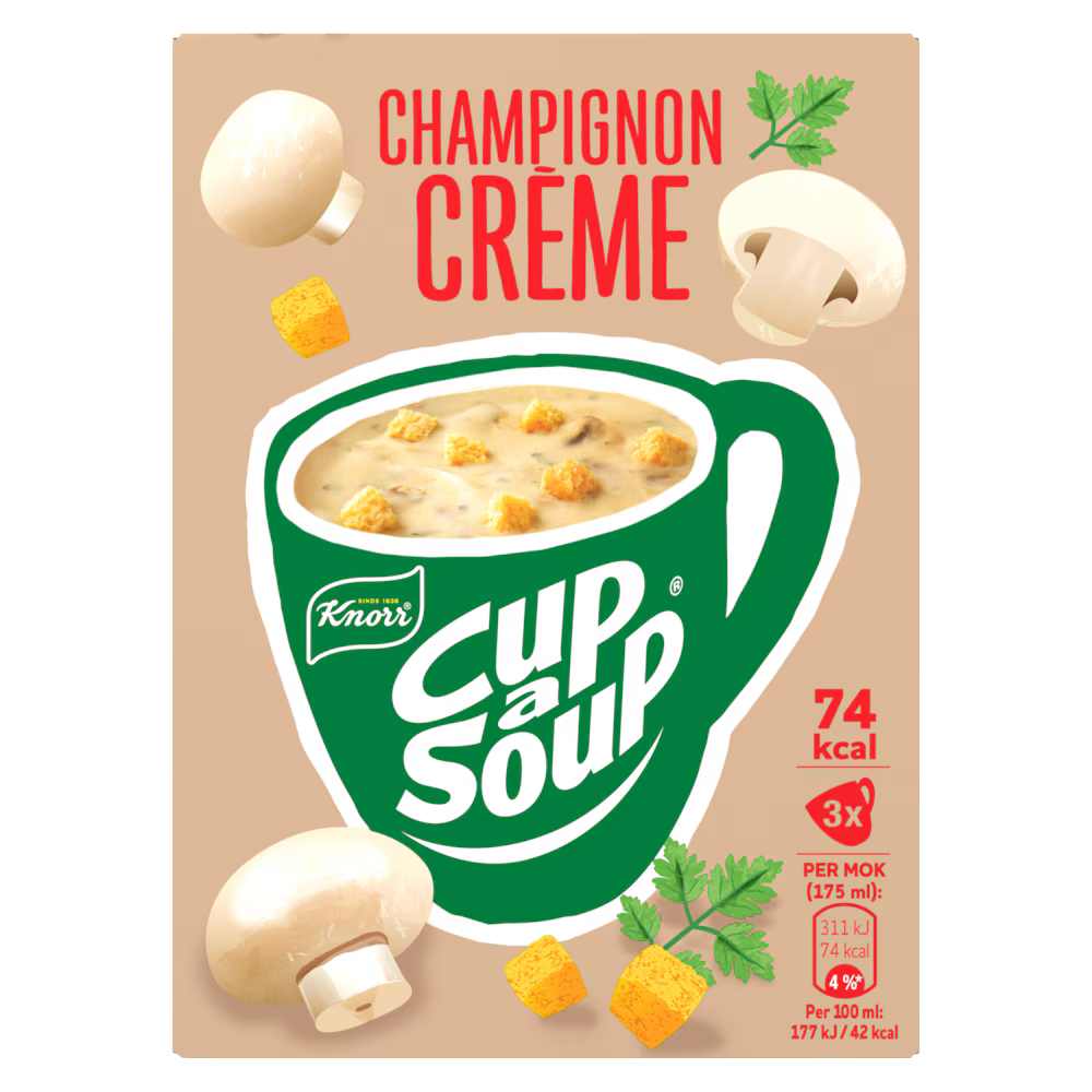 Cup-a-Soup Classics Champignon 21 x 175 ml