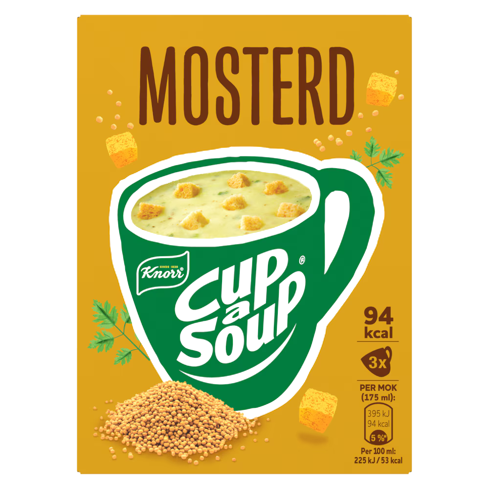 Cup-a-Soup Classics Mosterd 21 x 175 ml