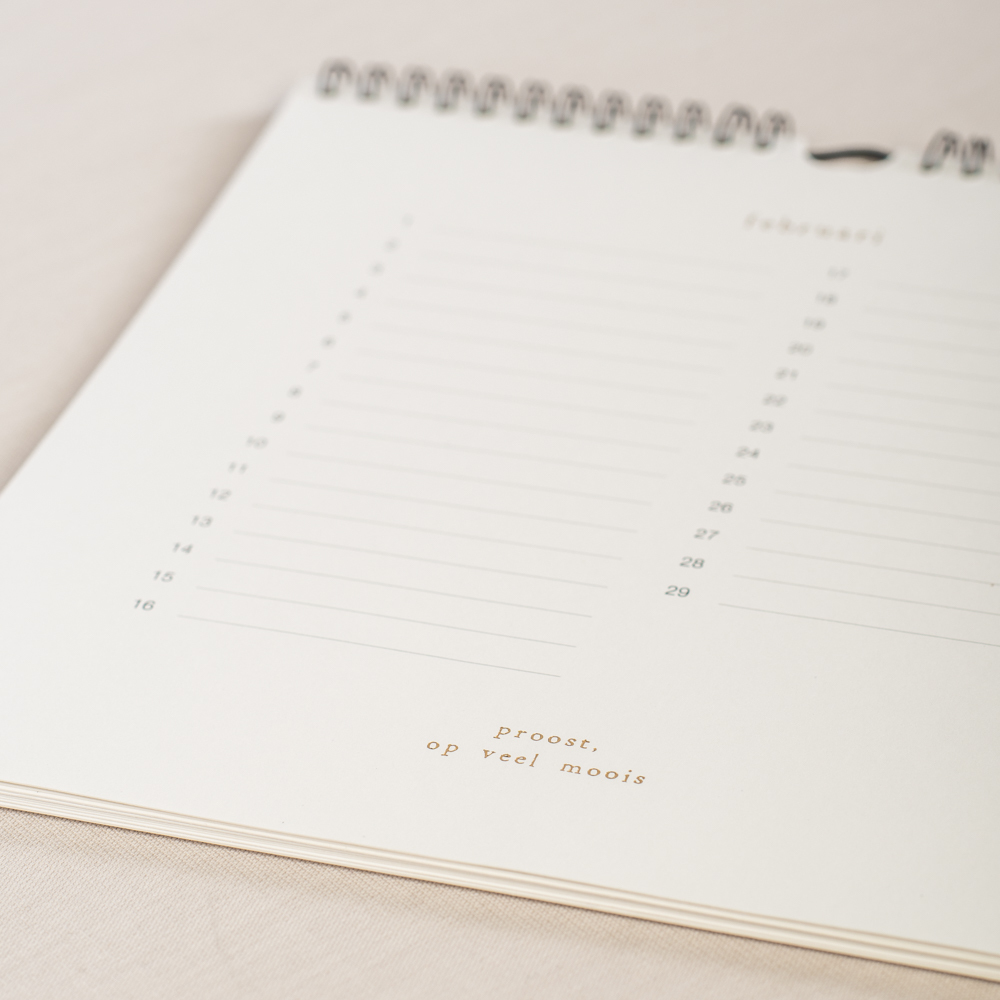 Verjaardagskalender 'Hiep hiep hiep hoera' - IKPAKJEIN
