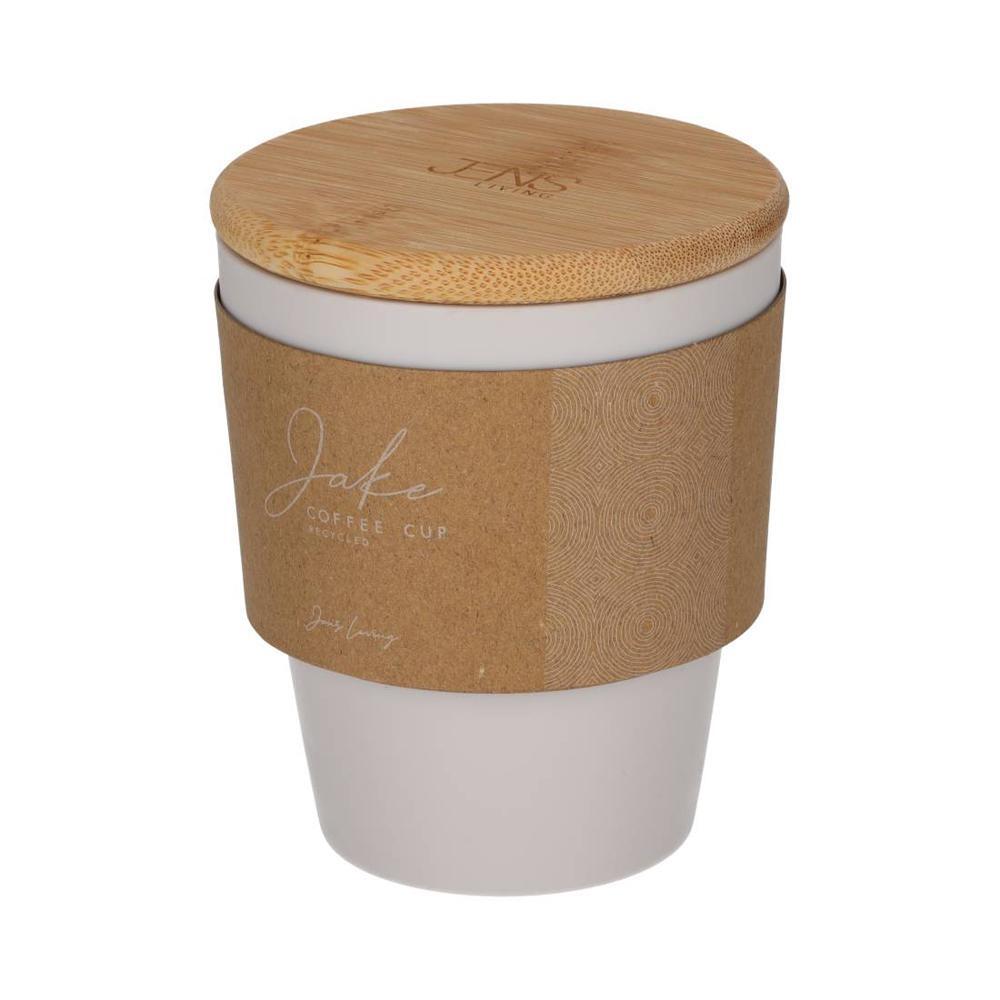 Koffiebeker Jake, steengrijs, gerecycled PP, Jens Living