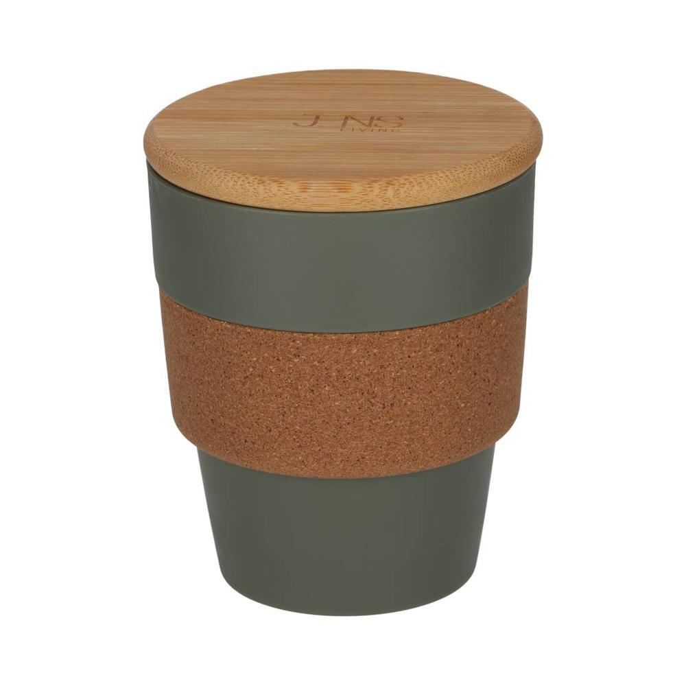Koffiebeker Jake, groen, gerecycled PP, Jens Living