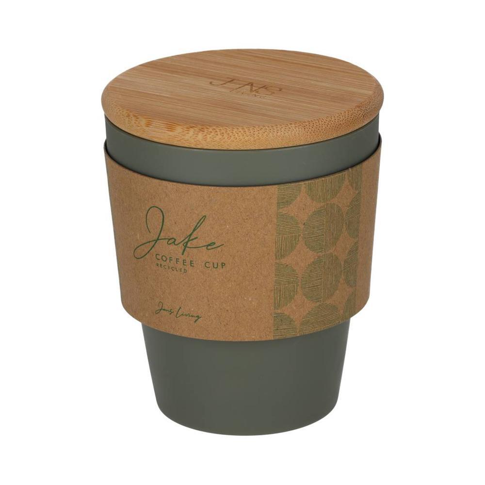 Koffiebeker Jake, groen, gerecycled PP, Jens Living