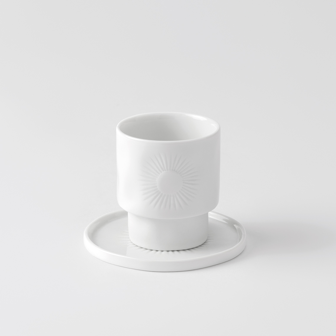 Räder - Espressokopje met schotel 'Sun', 60ml