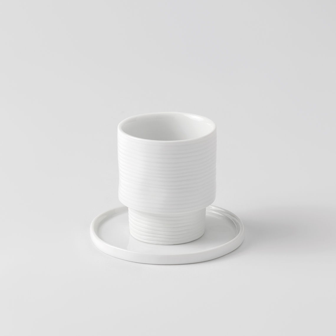 Räder - Espressokopje met schotel 'Stripes', 60ml