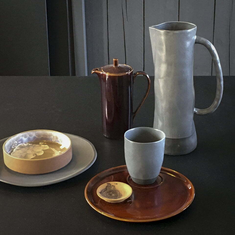 The Table - Mok met oor Black Truffle, 290ml