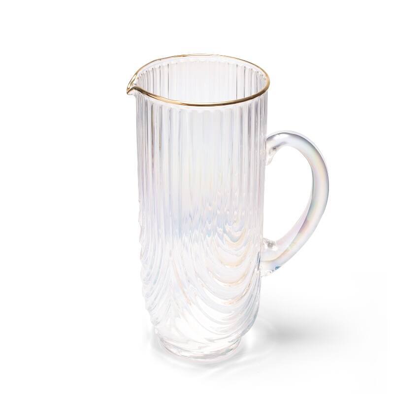 Vondels - Karaf Ripple, Transparant, 23.5cm