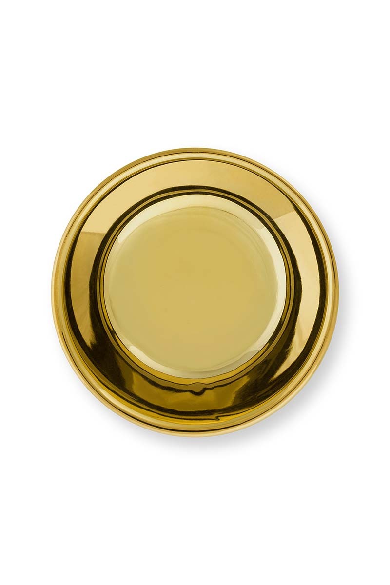 Theetip goud, vtwonen servies