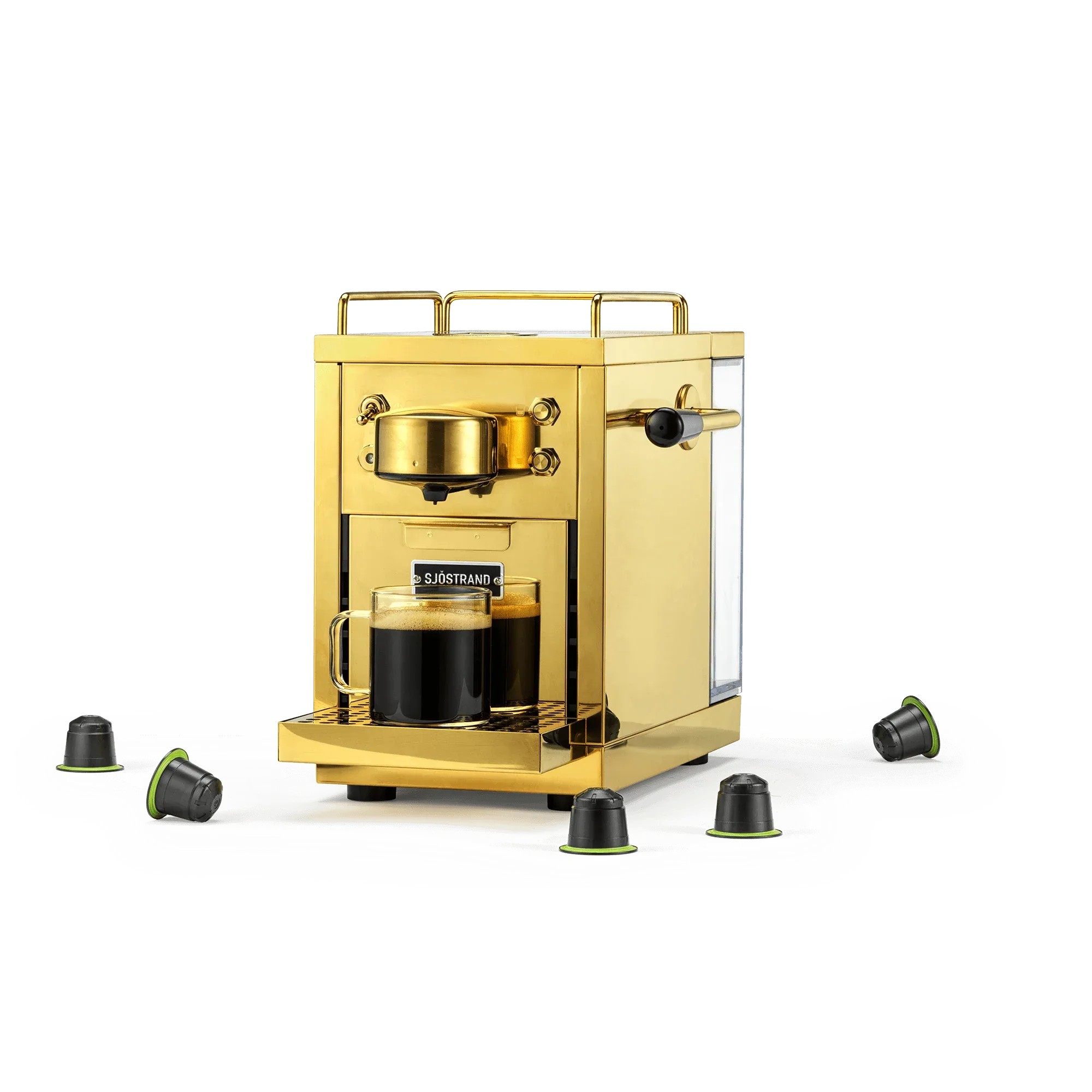 Sjöstrand - The Original espressomachine 2.0, Brass