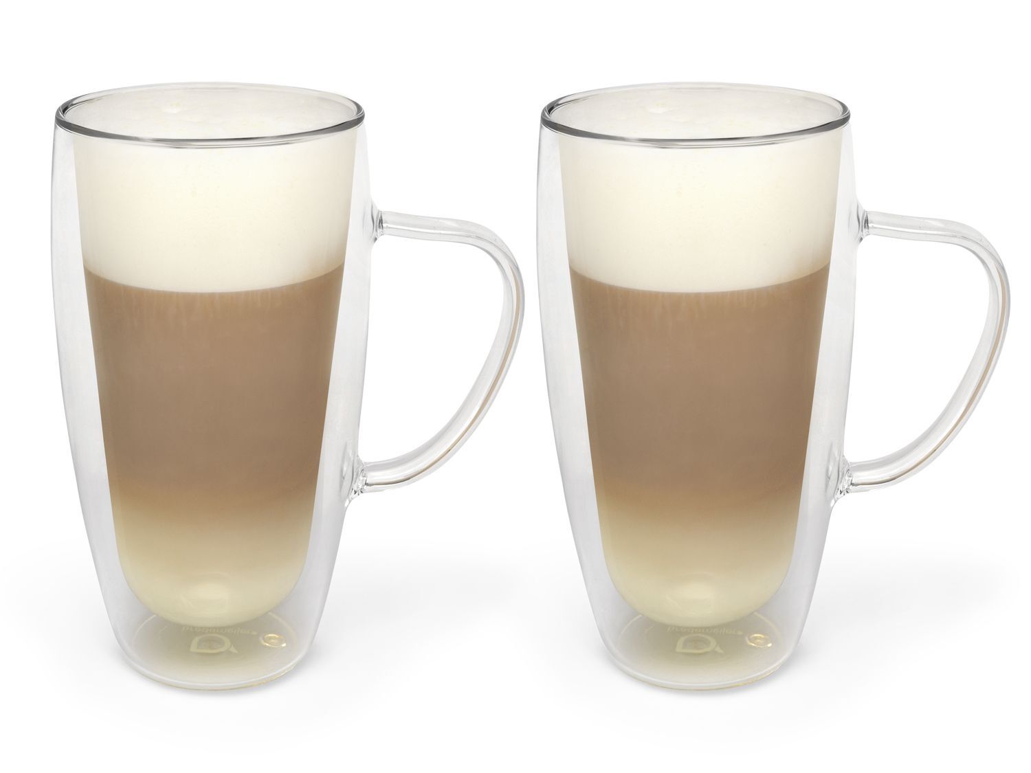Bredemeijer, Dubbelwandig glas Latte Macchiato, 400ml, 2 stuks