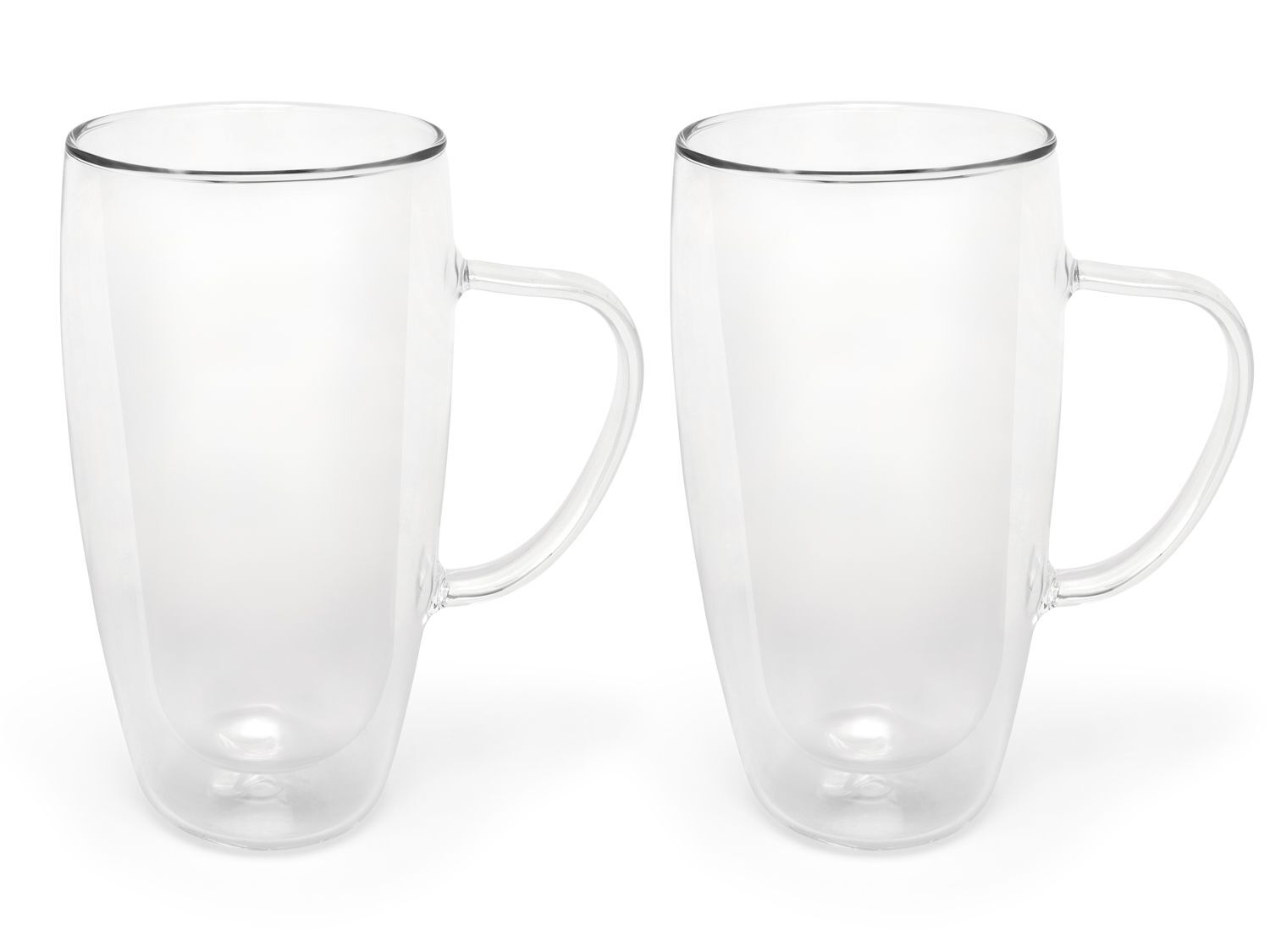 Bredemeijer, Dubbelwandig glas Latte Macchiato, 400ml, 2 stuks