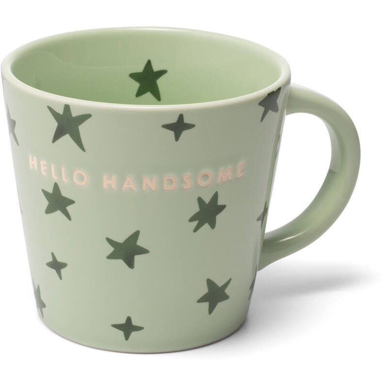 Vondels - Cappuccinokop HELLO HANDSOME, Groen, 250ml