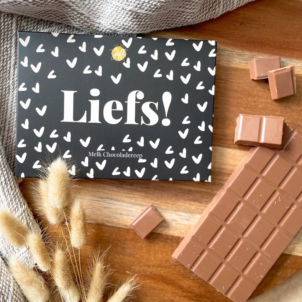 The Big Gifts - Chocoladereep 'Liefs'