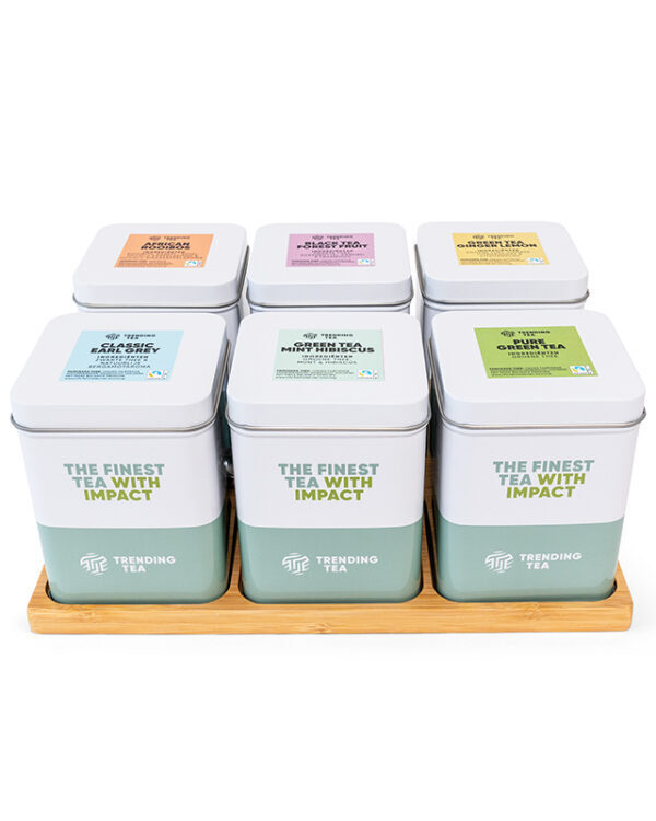 Trending Tea- display medium - bamboe
