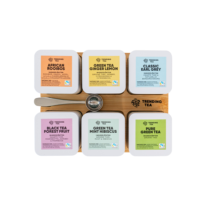 Trending Tea- display small - bamboe