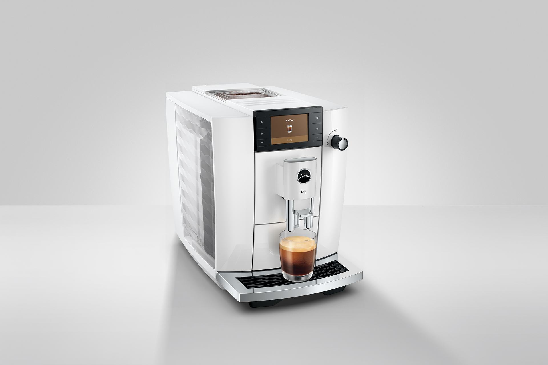 JURA E6 Piano White (ED)