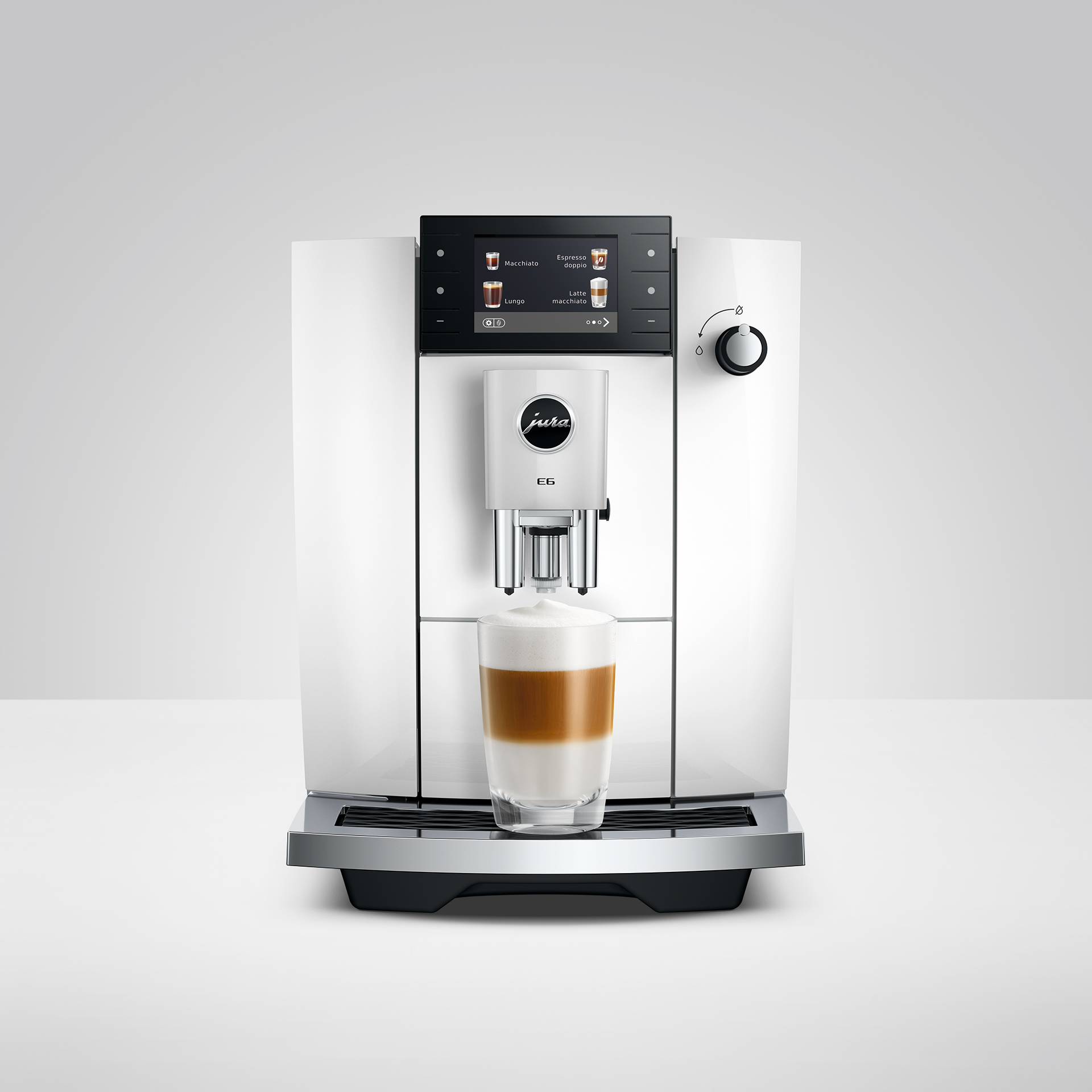 JURA E6 Piano White (ED)