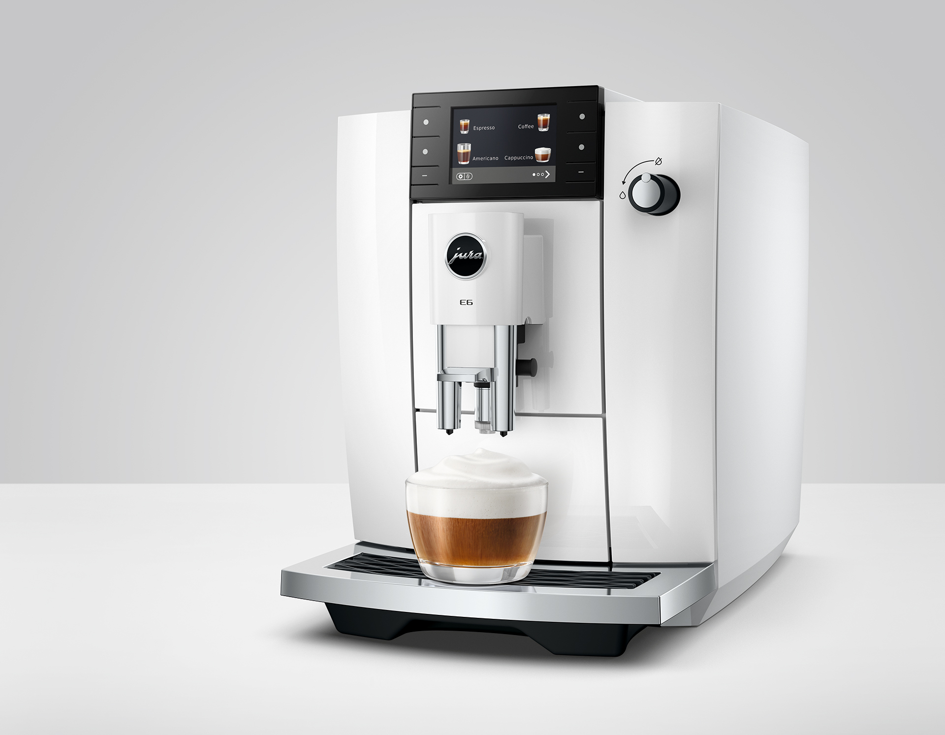 JURA E6 Piano White (ED)