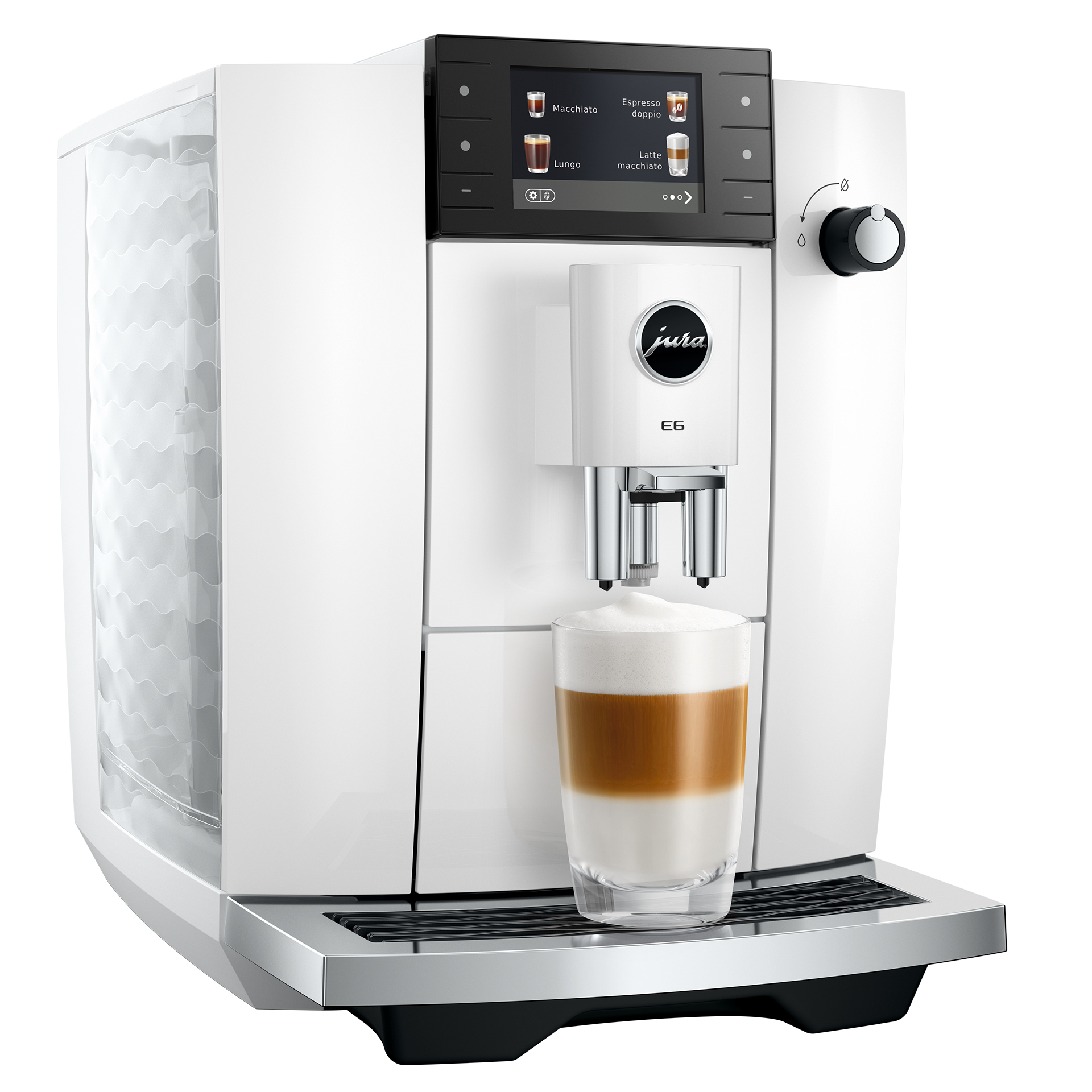 JURA E6 Piano White (ED)