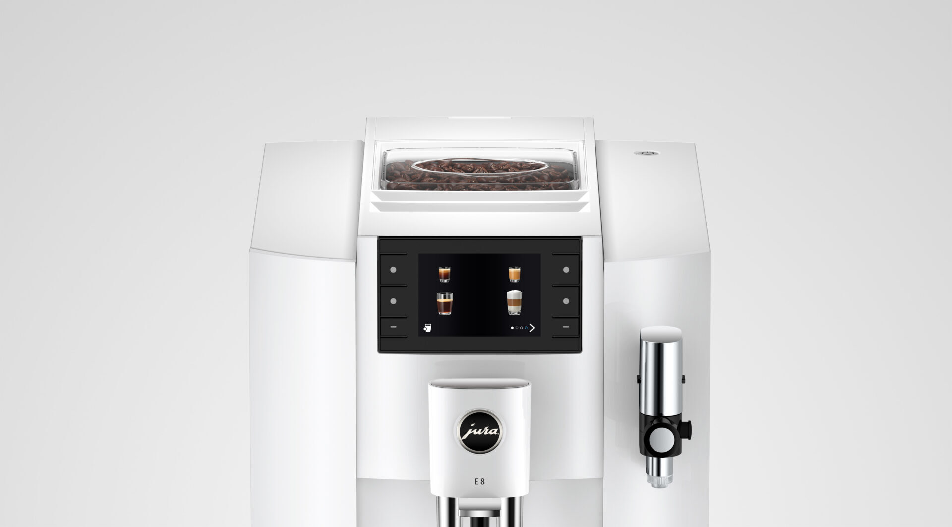 JURA E8 Piano White (ED)