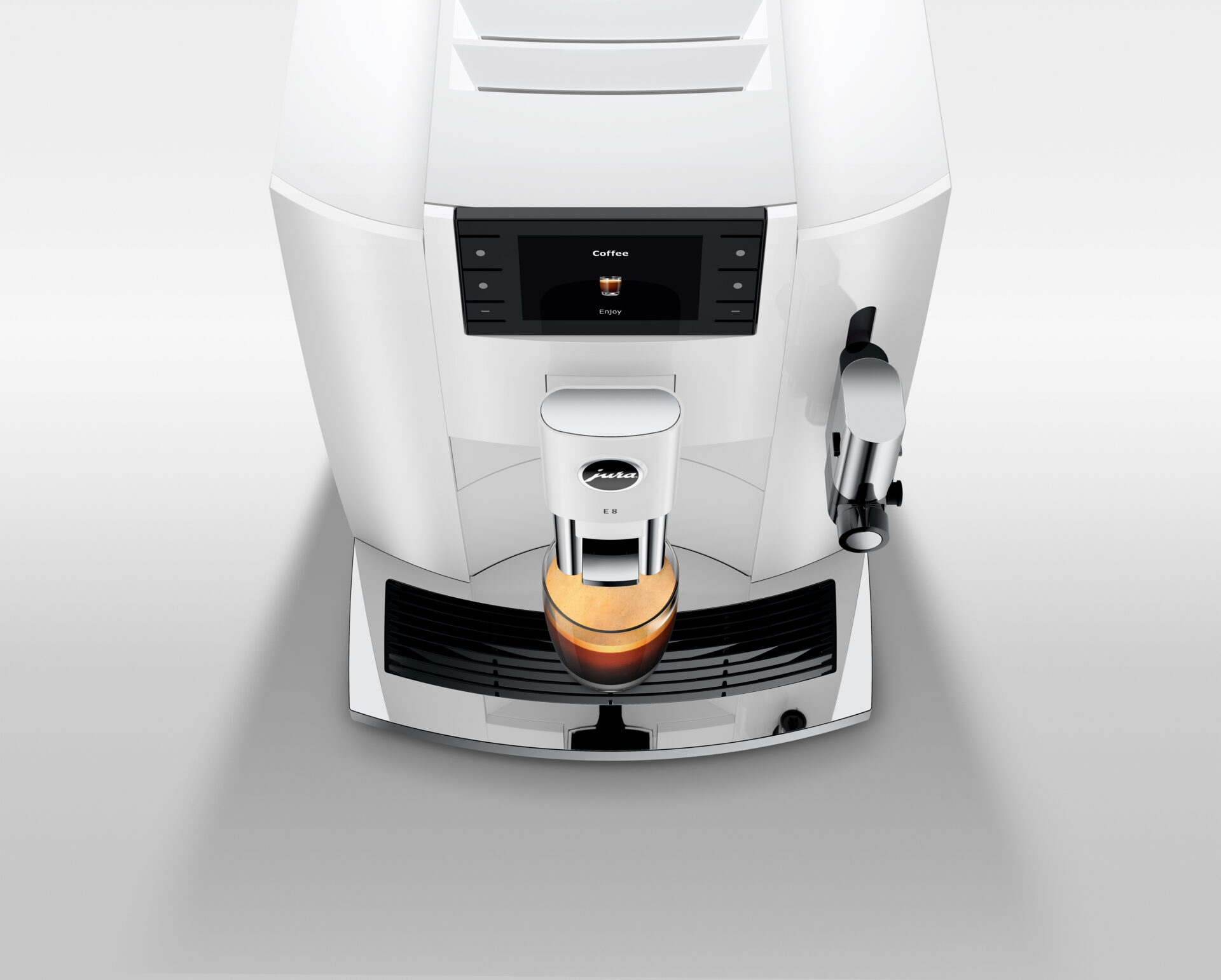 JURA E8 Piano White (ED)