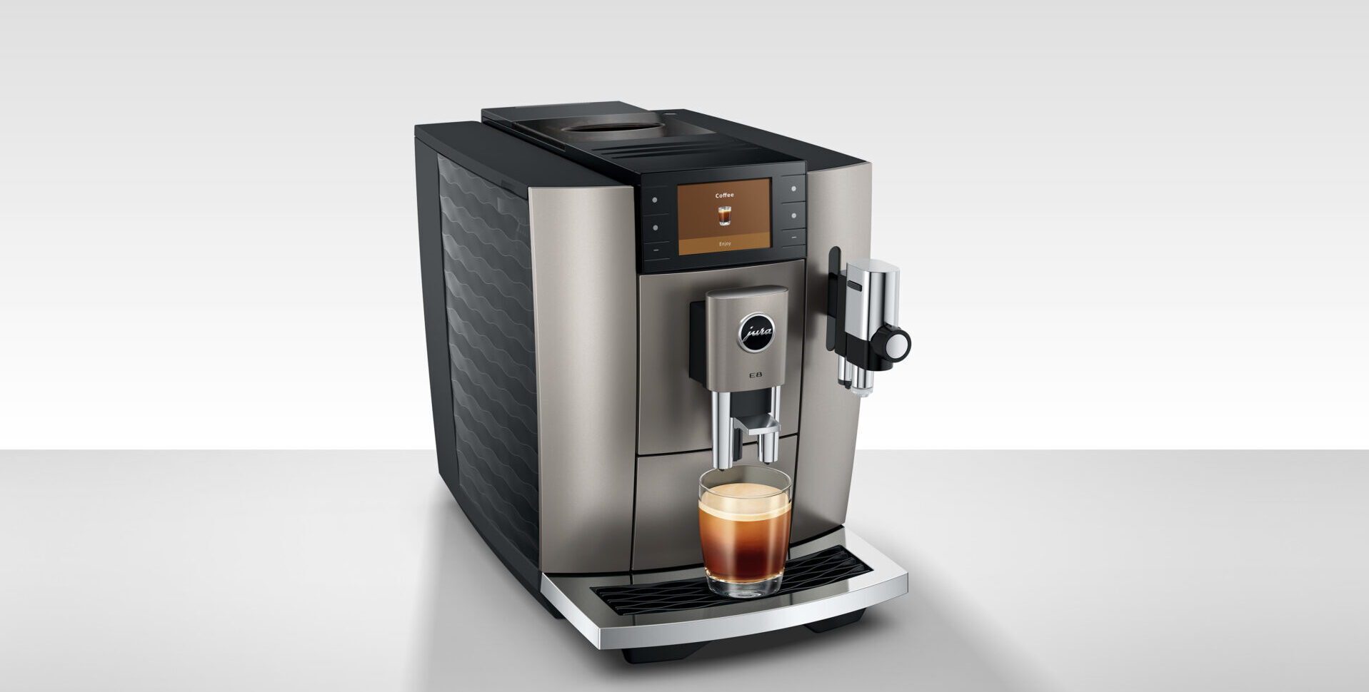 JURA E8 Midnight Silver (ED)