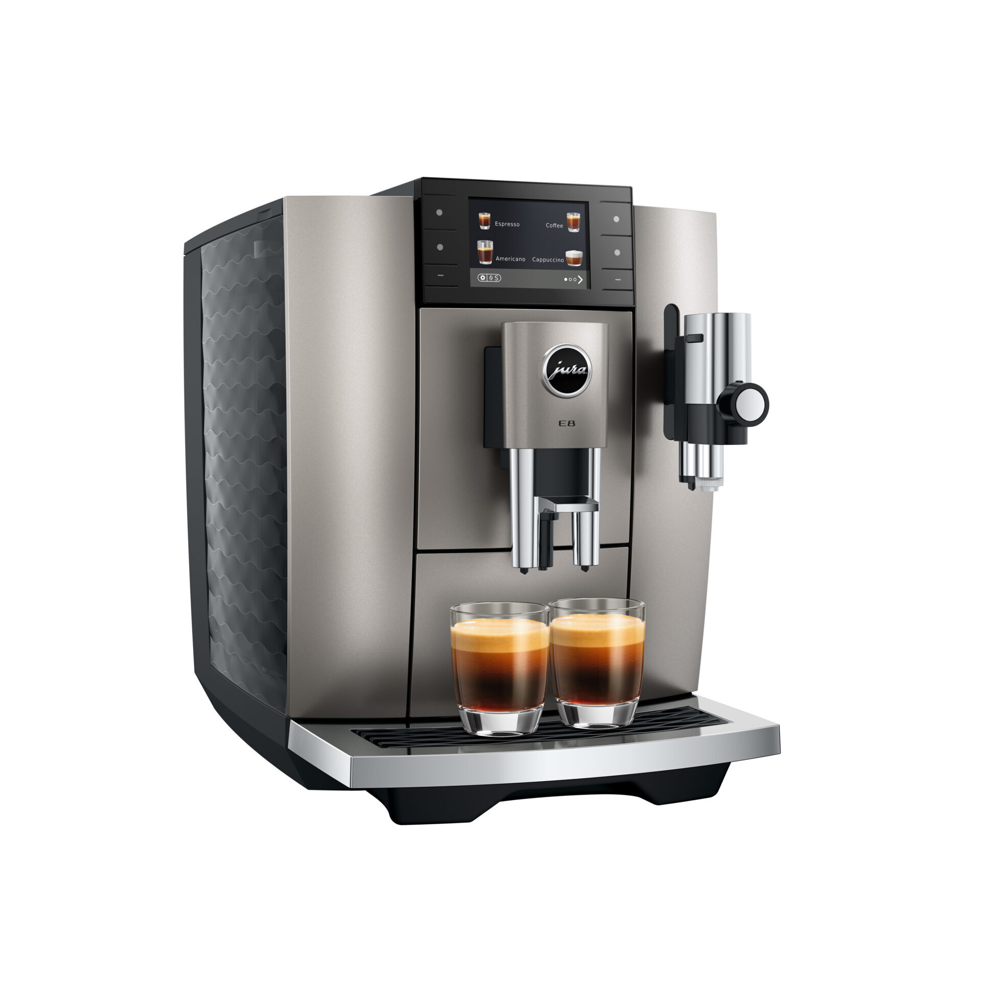 JURA E8 Midnight Silver (ED)