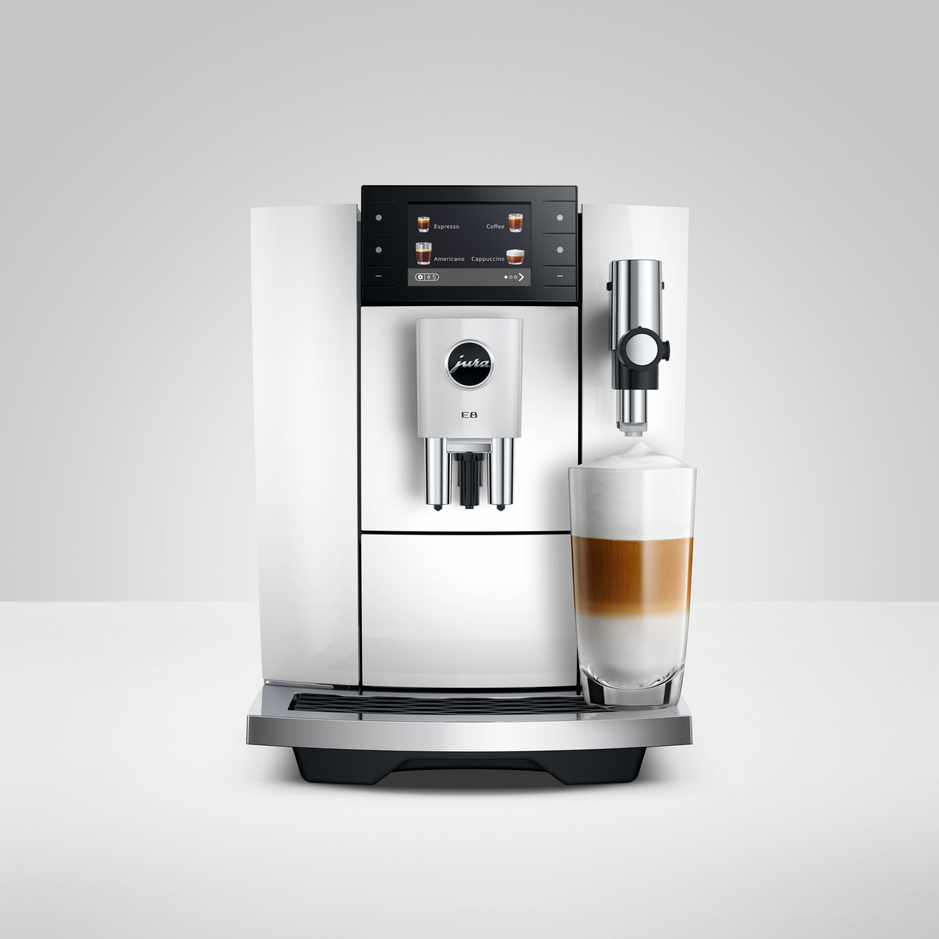 JURA E8 Piano White (ED)