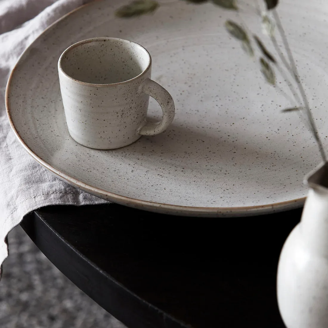 House Doctor - Espresso Cup Pion, Grijs/Wit