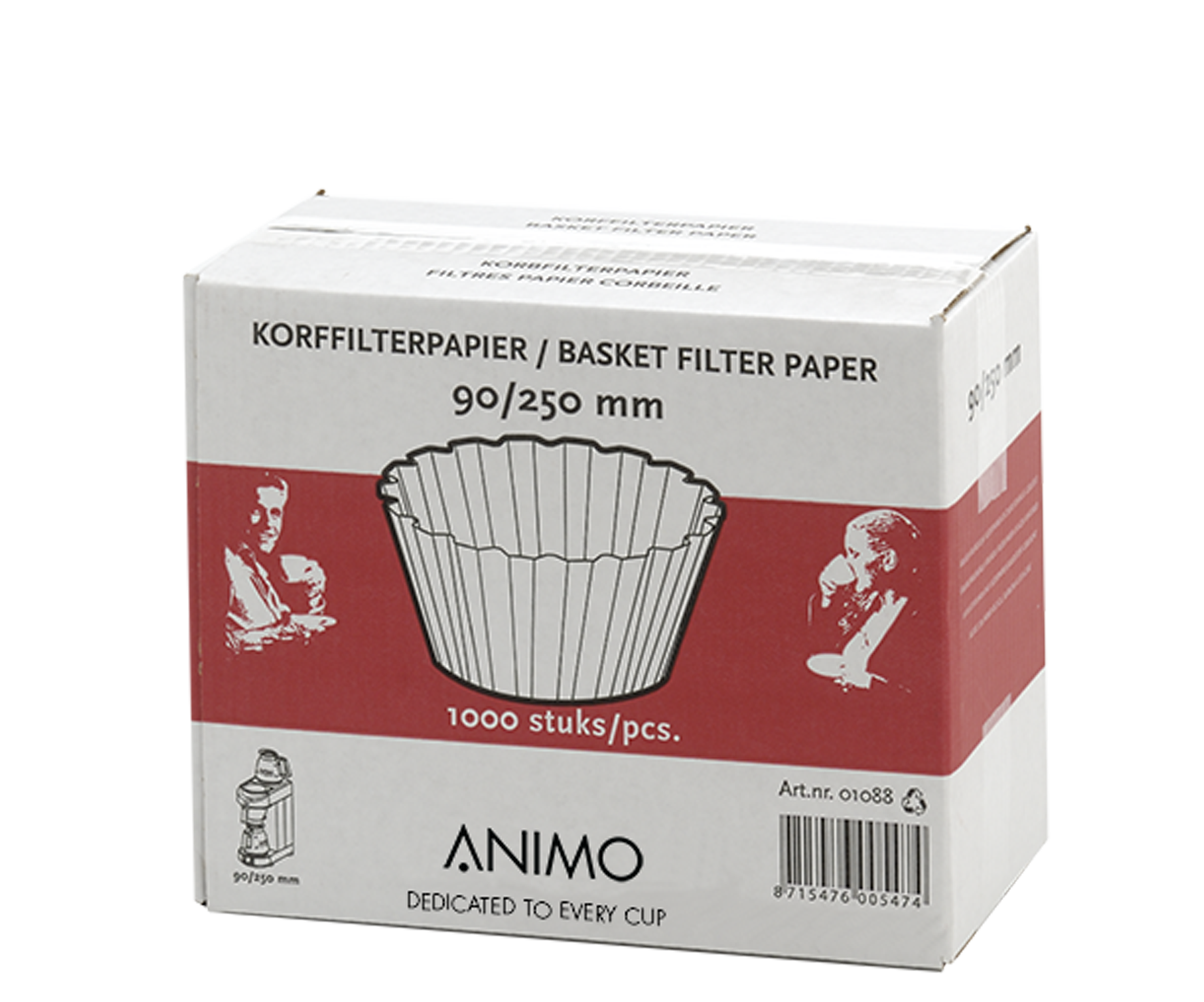 Animo Korffilterpapier 90/250