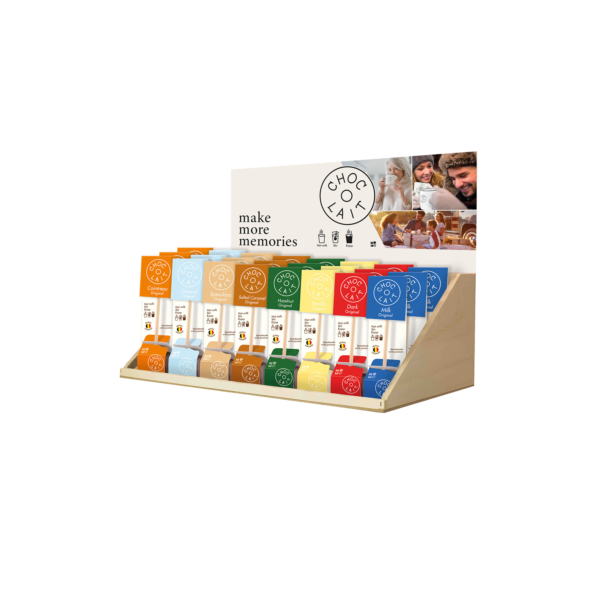 Choc-o-lait - Spoon Melk, 33gr