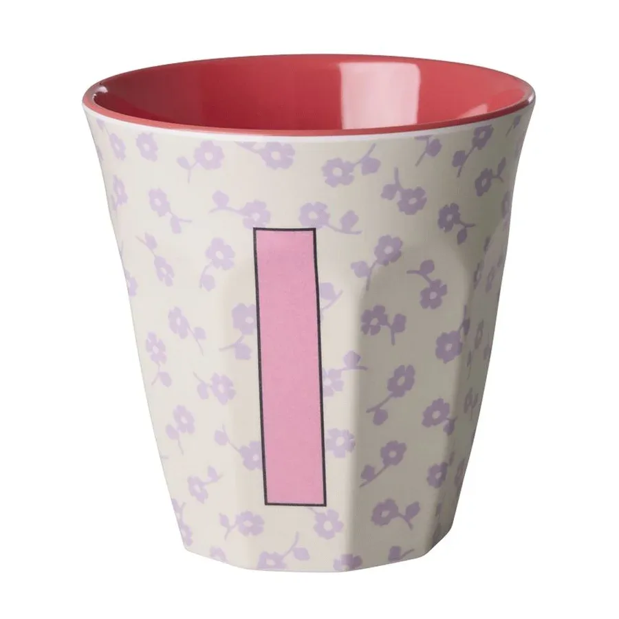 Rice, Alfabet beker, roze, Flowers