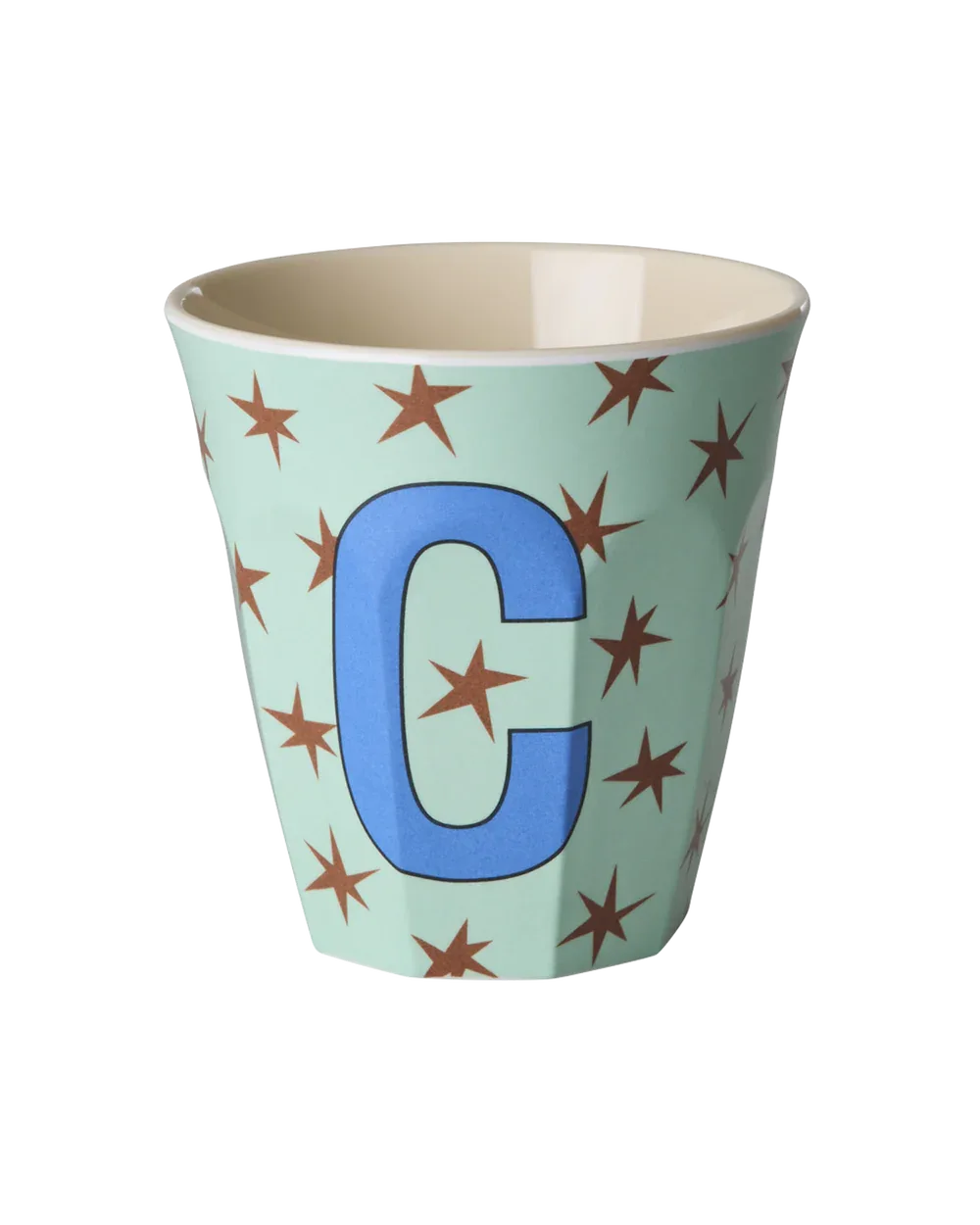 Rice, Alfabet beker, blauw, Stars