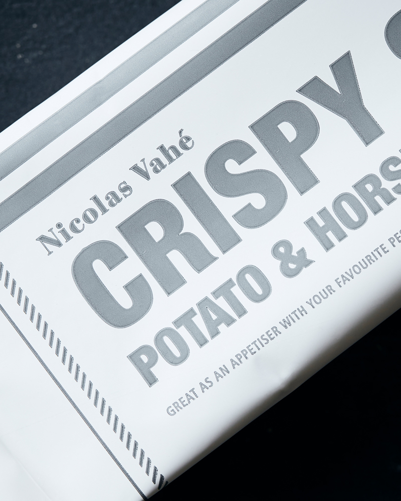 Nicolas Vahé - Crispy Snack, Potato & Horseradish, 75gr