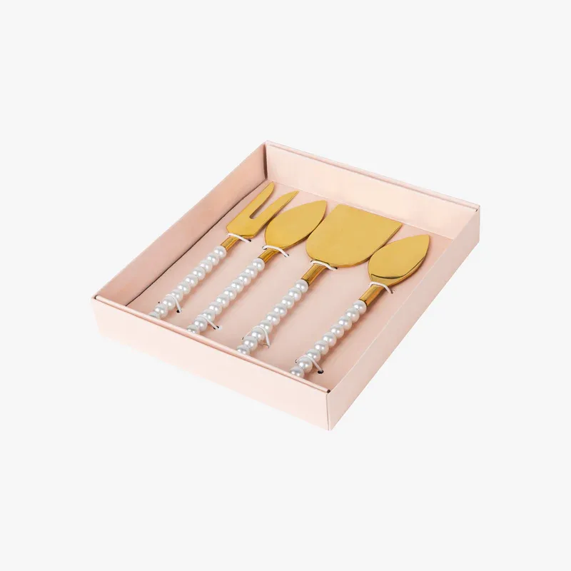 Lepelclub, Pearl Cheese Knives s/4