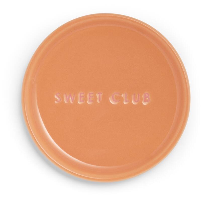 Vondels - Schoteltje SWEET CLUB, Oranje, ø8,5 cm