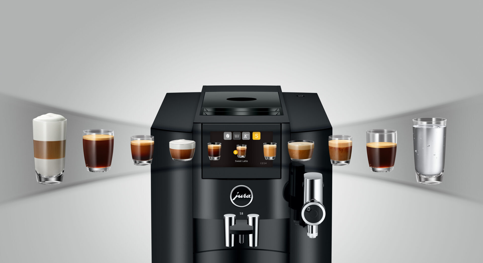 JURA S8 Piano Black (EB)