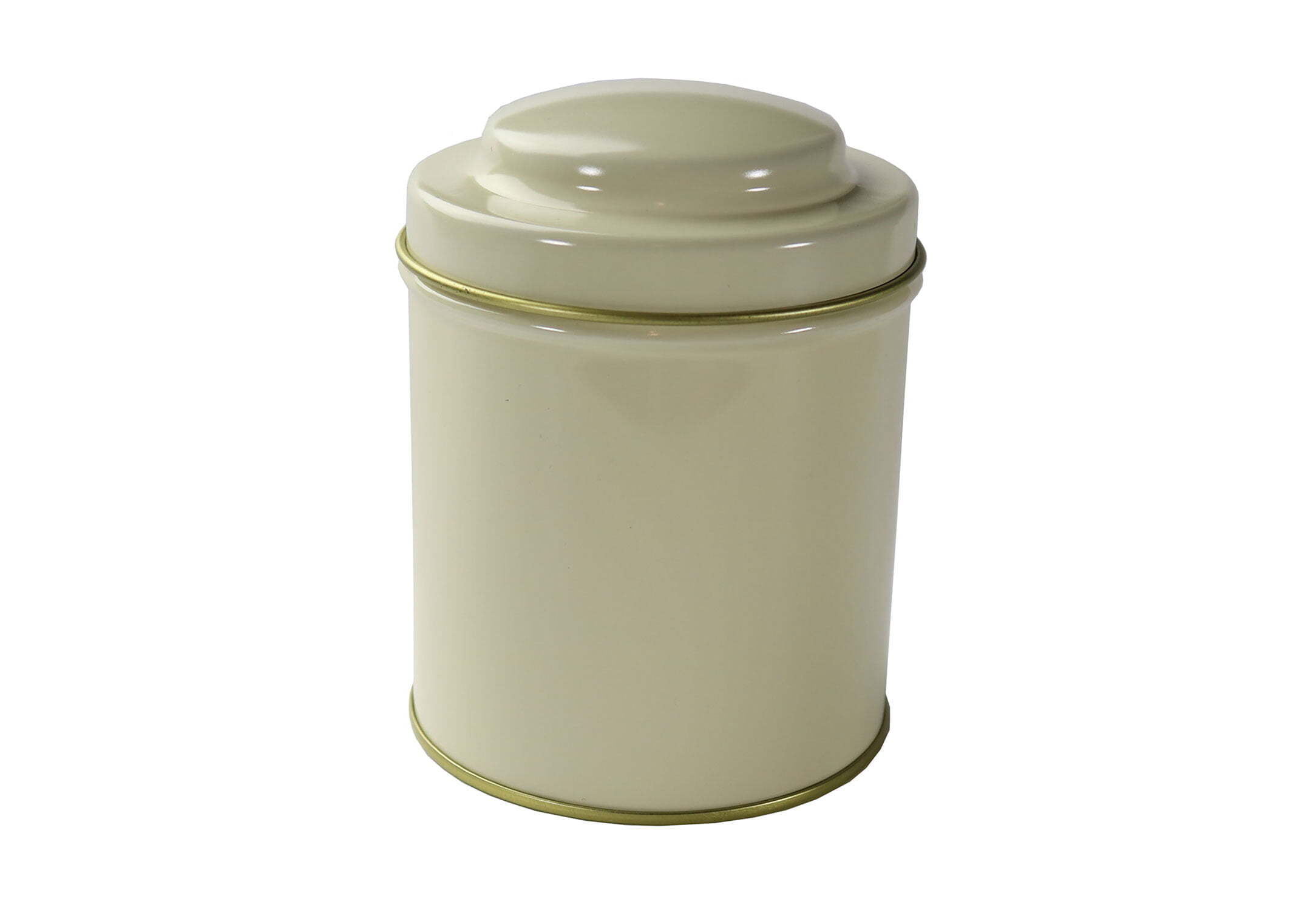 Shamila - Theeblik rond, crème, 125 gram