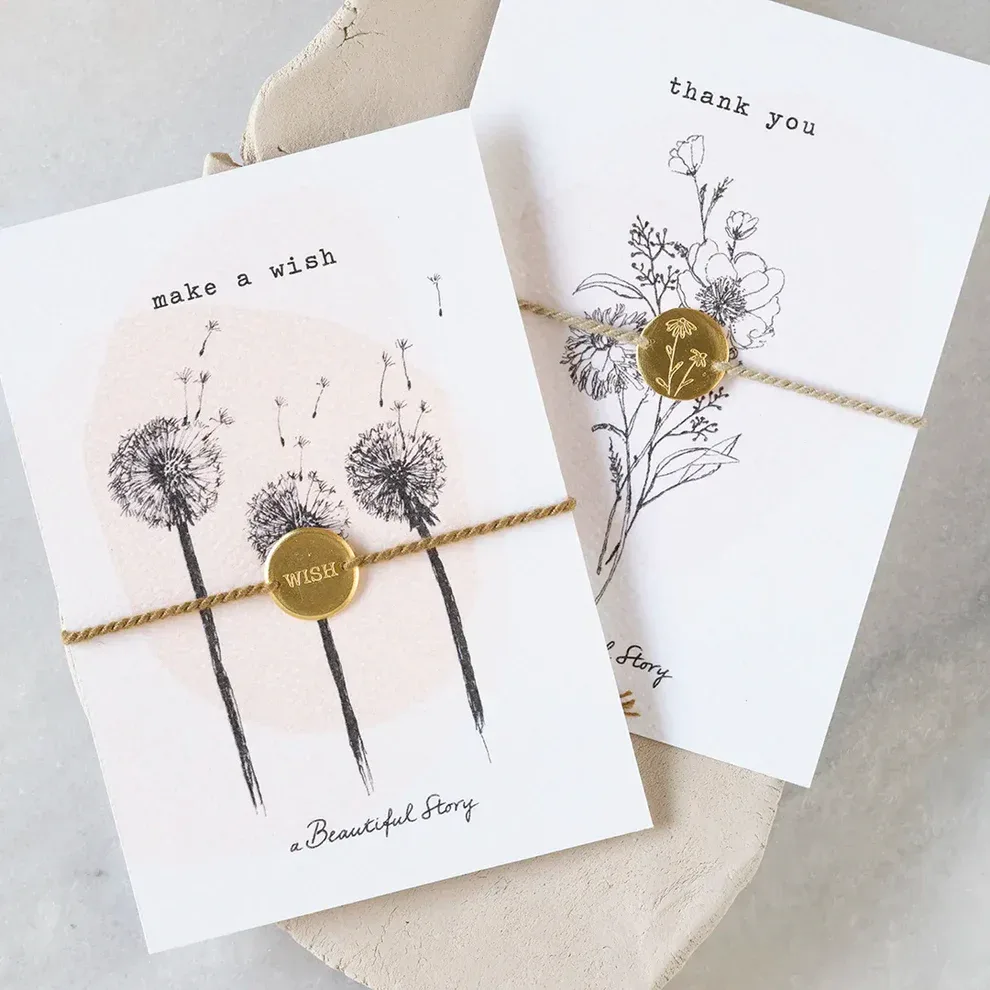 A Beautiful Story - Sieraden Ansichtkaart Wish