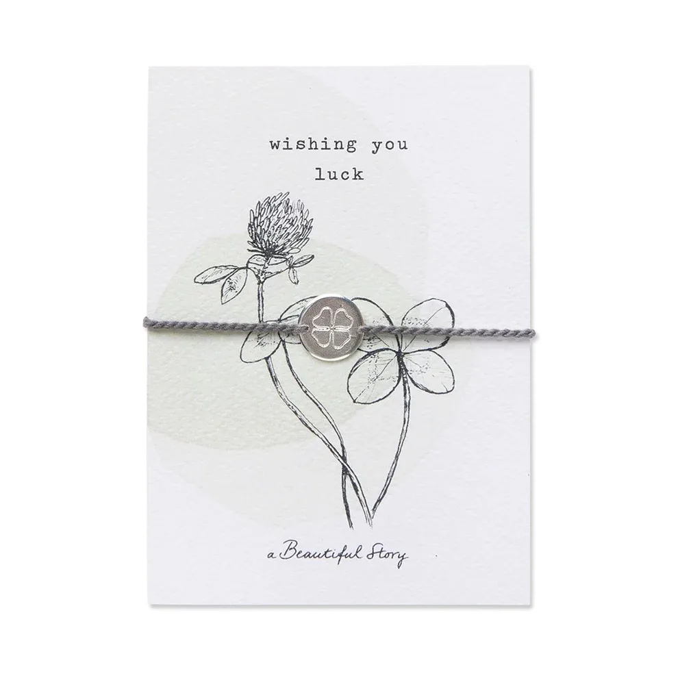 A Beautiful Story - Sieraden Ansichtkaart Luck
