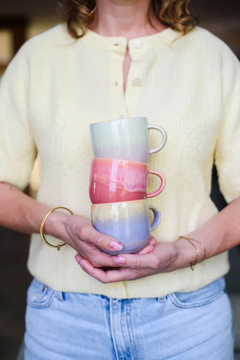 Sus.Studio - Festa koffiemok met oor 260ml, diverse kleuren