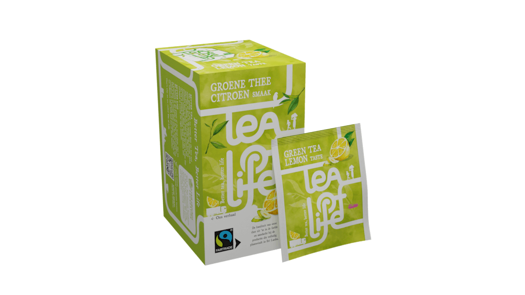 Tea of life Originals, green tea lemon, fairtrade