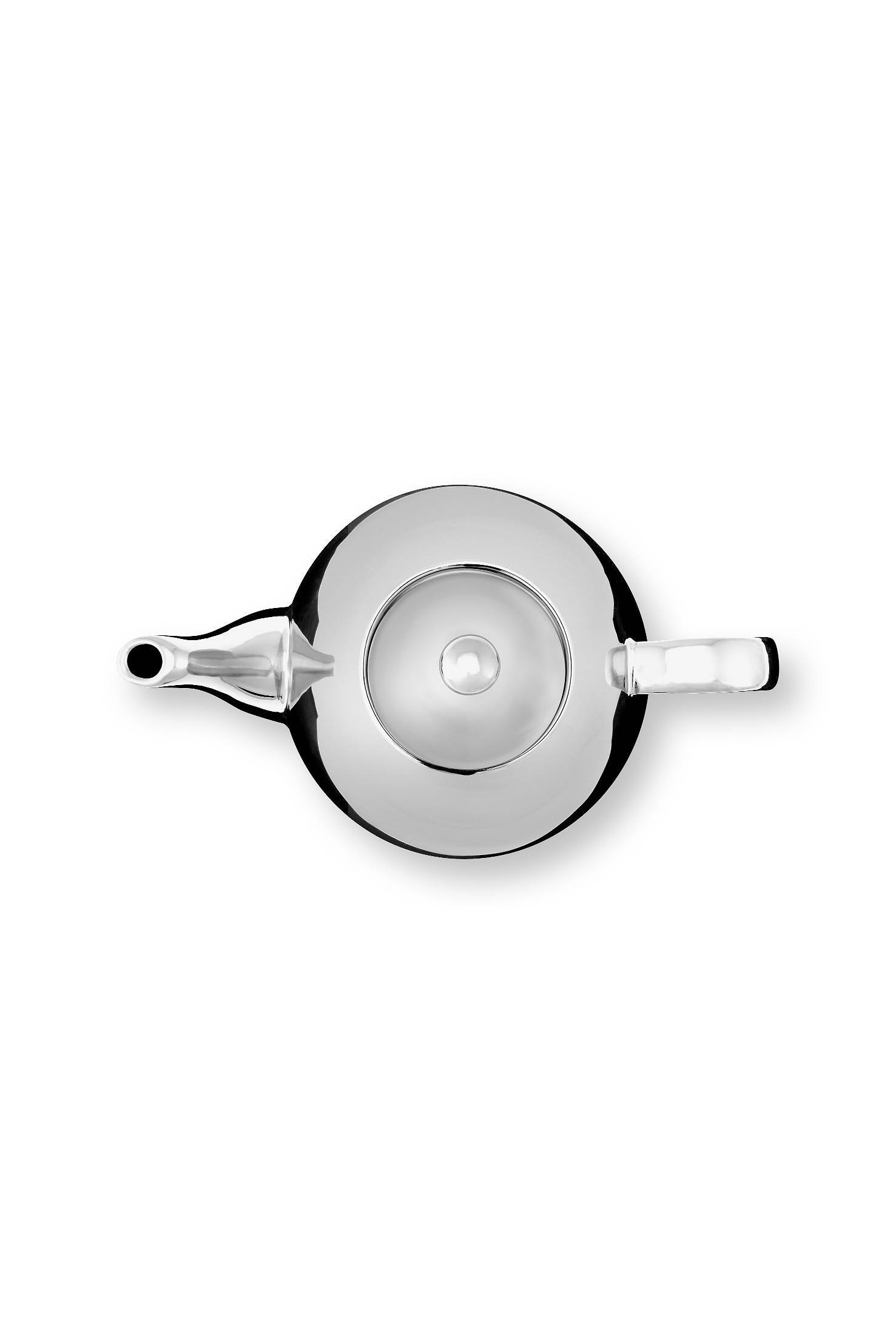 Theepot, zilver, 1800ml, VTwonen servies