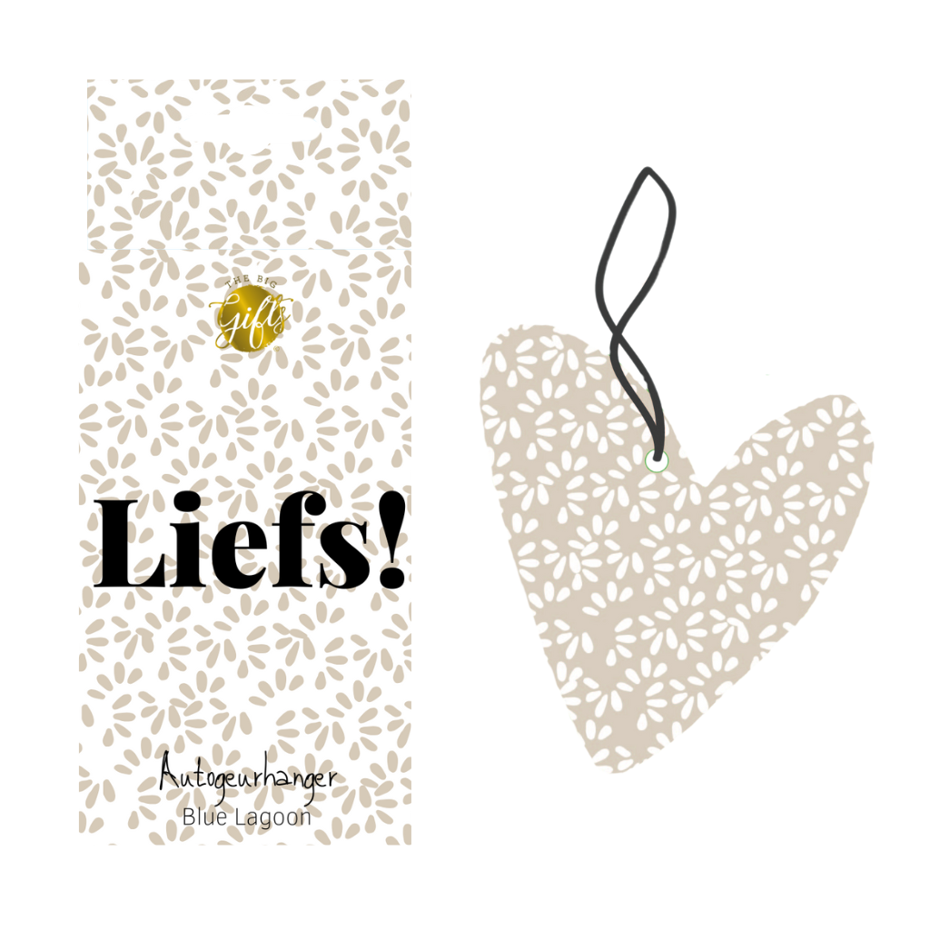 The Big Gifts - Autogeurhanger 'Liefs'